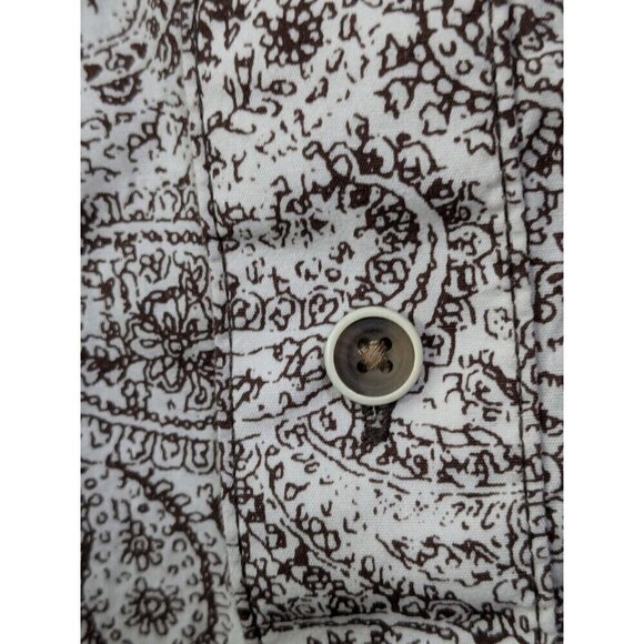 Wrangler Retro Premium Shirt Mens XXL Long Sleeve Button All Over Print - Picture 10 of 11